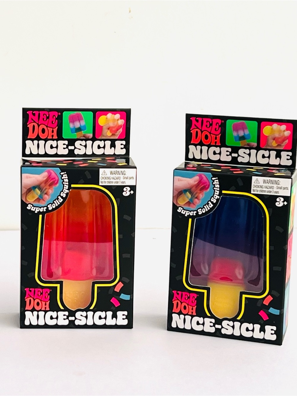 1 Nice-Sicle PINK Squishy Stress Toy